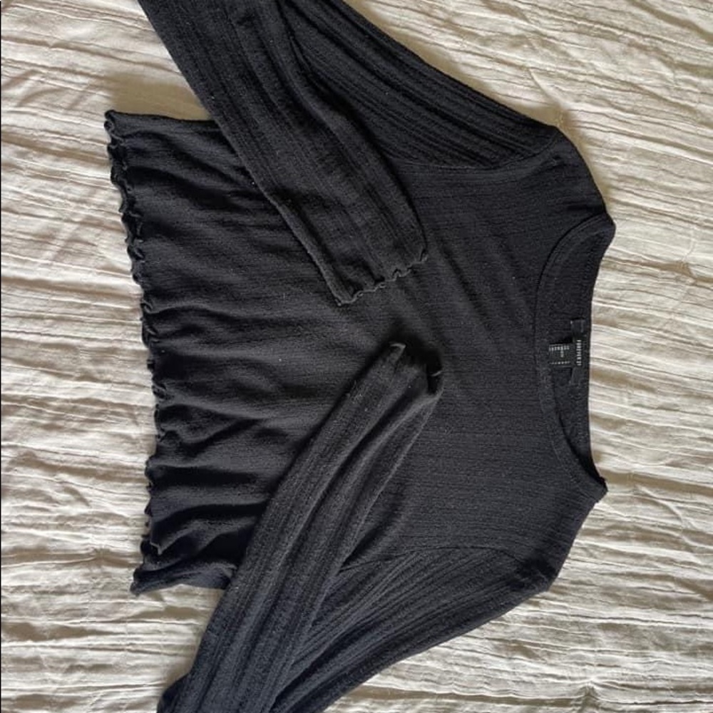 Plain black tops (cropped)